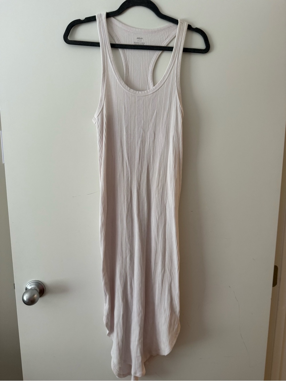 Aerie Ribbed Racerback Maxi Tank Dress